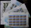 Taiwan 1997 Northeast Coast Scenic Area Stamps Sheets Rock Geology Relic Tourism - Blocs-feuillets