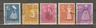 NETHERLANDS 1958 - COSTUMES - CPL. SET - USED OBLITERE GESTEMPELT - Gebruikt