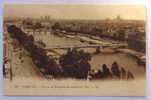 FRANCE - PARIS - Vue Sur La Seine Prise Du Pavillon De Flore - CP - Seine River Panorama Unused Postcard - La Seine Et Ses Bords