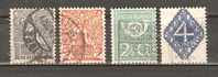 NETHERLANDS 1923 - DEFINITIVE - CPL. SET - USED OBLITERE GESTEMPELT - Oblitérés