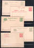 BAYERN **  Entiers  Cartes Postales Et Cartes Lettres  Postal Stationary Mint - Entiers Postaux