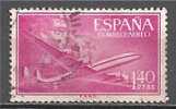 1 W Valeur Used,oblitérée - ESPAGNE - ESPAÑA - AEREO * 1955 - N° 1146-6 - Oblitérés