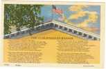 USA Postcard The Star-Spangled Banner NC North Carolina - Asheville