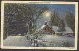 USA Postcard The Silvery Moonlight NH New Hampshire See Scan - Otros & Sin Clasificación