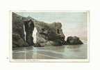 Cp, Angleterre, Perranporth Rocks Reflections, Voyagée 1907 - Other & Unclassified