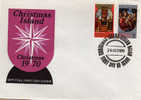 CHRISTMAS ISLAND. Noel 1970. FDC (Raphael & Morando). PRIX REDUIT! - Christmaseiland