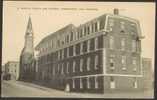 USA Postcard St. Martins Church & Academy, Somersworth, New Hampshire - Sonstige & Ohne Zuordnung