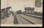 95......ARGENTEUIL.....LA GARE DU VAL NOTRE DAME...  ECRITE.. ‹(•¿  •)› - Argenteuil