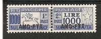 1954 TRIESTE A CAVALLINO LUSSO MNH ** - RR7519 - Pacchi Postali/in Concessione