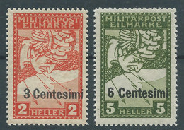 1918 OCCUPAZIONE AUSTRIACA ESPRESSI MH * - RR7526 - Occupazione Austriaca