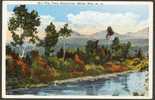 USA Postcard The Twin Mountains, White Montains, New Hampshire - White Mountains