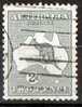 Australia 1915 2d Grey Kangaroo 2nd Watermark (Wmk 9) Used - Actual Stamp -Line Cancel - SG24 - Usati