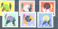 POLAND - 1963 Basketball MM - Unused Stamps