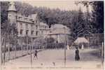 CPA SPORT/TENNIS/  Belle Carte Postale FRANCE BAGNOLES DE L'ORNE Tennis Les Courts Animée TBE - Tennis