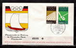 ALLEMAGNE  Enveloppe Cachet  KIEL 1   Jo 1972   Hockey Sur Gazon Voile - Hockey (su Erba)