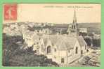 29 LOCQUIREC - Abside De L'Eglise Et Vue Générale - Locquirec