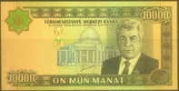 Turkmenistan 10,000 Manats Note, P15, UNC - Turkménistan