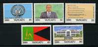 Vanuatu ** N° 846 à 850 - 10e Ann. De L'Indépendance - Vanuatu (1980-...)