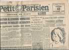 Le Petit Parisien Du 12/10/1942 " Déclaration Du Maréchal PETAIN A La UNE". - Le Petit Parisien