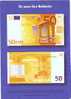 Die Neuen Euro-Banknoten 50€ - Münzen (Abb.)