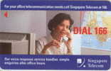 # SINGAPORE 2SDLA Dial 166 3 Landis&gyr   Tres Bon Etat - Singapour