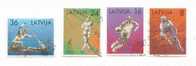 Olimpic Games Atlanta 1996 - Latvia Used Stamps - Sommer 1996: Atlanta