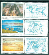 USSR Soviet Union 1989 MiNr. 5921 - 5923 Sowjetunion Nature, Environmental Protection, Birds, Reindeer 3v MNH**  1.00 € - Preserve The Polar Regions And Glaciers
