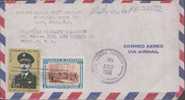 Honduras Commercial Cover, Columbus, Red Indian, Sent To USA - Honduras