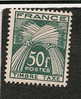 FRANCE  - TAXE  N°  88 -  **  - Cote 28,50 Euros - 1859-1959 Postfris