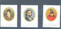 POLAND - 1970 Miniature Paintings UM - Unused Stamps