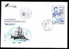 Polar Expedition BELGICA,special Cover Very Rare 1987. - Polar Explorers & Famous People