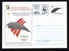 WHALE,BALEINES - HUNTING  1997 COVER POSTAL STATIONERY PMK BELGICA EXPEDITION IN ANTARCTICA.(A) - Baleines