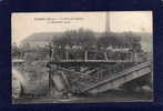 51 FISMES Le Pont De Fismette 14 Septembre 1914 Passerelle En Bois En Construction Par Les Allemands(Officier En Tenue - Fismes