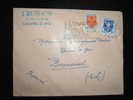 LETTRE TARIF A 6 F OBL. MECANIQUE 05-08-1957 CHARTRES GARE E. ET L. (28 EURE ET LOIR) - Postal Rates