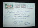 LETTRE POUR LE LIBAN (BEYROUTH) TYPE MARIANNE DE COCTEAU TARIF A 0,90 F OBL. 02-04-1964 ONDRES (40) - Tarifas Postales