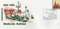 Australie.  Centenaire Dimboola Railway. Victoria  1982 - Postmark Collection