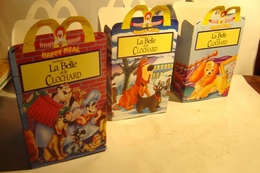 MAC DONALD / LA BELLE ET LE CLOCHARD 3  Boite Happy Meal 1998 ??  / NEUF Pas Servi - McDonald's