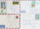 4 LETTRES BASE FRANCAISE DE NOUVELLE-CALEDONIE - Collections, Lots & Series