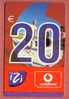 VODAFONE - 20. Euros ( Holland Prepaid Card ) - Volley Ball On Beach ( Volleyball ) ? - Opérateurs Télécom