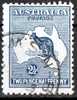 Australia 1915 21/2d Deep Blue Kangaroo 3rd Watermark (Wmk 10) Used - Actual Stamp - NSW - SG36 - Used Stamps