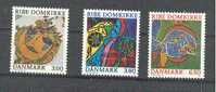 DENEMARKEN  RIBE DOMKIRKE  MODERNE KUNST1987 ** - Unused Stamps