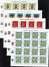 Coat Of Arms Heraldic Emblems Sun Moon MNH 2008 Romania,minisheet 16x Tabs-left - Full Sheets & Multiples