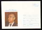 ACADEM.GRIGORE MOISIL MATHEMATICIAN , PHYSICIEN 1 COVER STATIONERY 1992 ROMANIA. - Physik