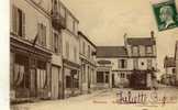 CPA (91)       MEREVILLE Rue Corpechot (choc Bord Gauche) - Mereville