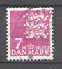 Denmark 1978 Mi. 659   7.00 Kr Small Arms Of State Kleines Reichswaffen - Gebruikt