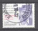 Denmark 2010 BRAND NEW   5.50 Kr Great Danes Dan Turéll Dichter Poet Writer - Used Stamps