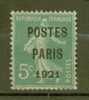 FRANCE PREO N° 26 Obl. Centrage - 1893-1947