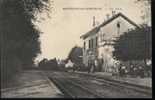 33....CASTILLON SUR DORDOGNE.....LA GARE.....  ECRITE........... ‹(•¿•)› - Other & Unclassified