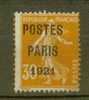 FRANCE PREO N° 29 Obl. - 1893-1947