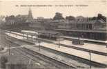 12 -  Saint-Just-en-Chaussée  (Oise) -  La Gare, Les Quais -  Vue Intérieure - Saint Just En Chaussee